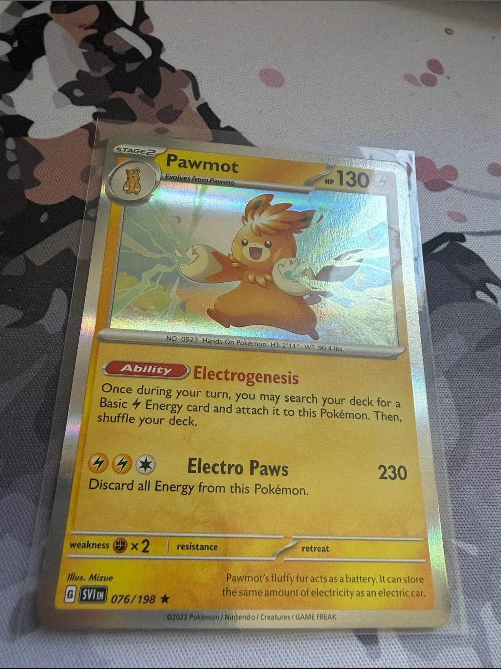 Pawmi Pawmo & Pawmot Evolution Lot | Paldean Fates Shiny Pokémon